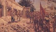 Richard Caton Woodville Khartoum Memorial Service for General Gordon (mk25) Spain oil painting artist
